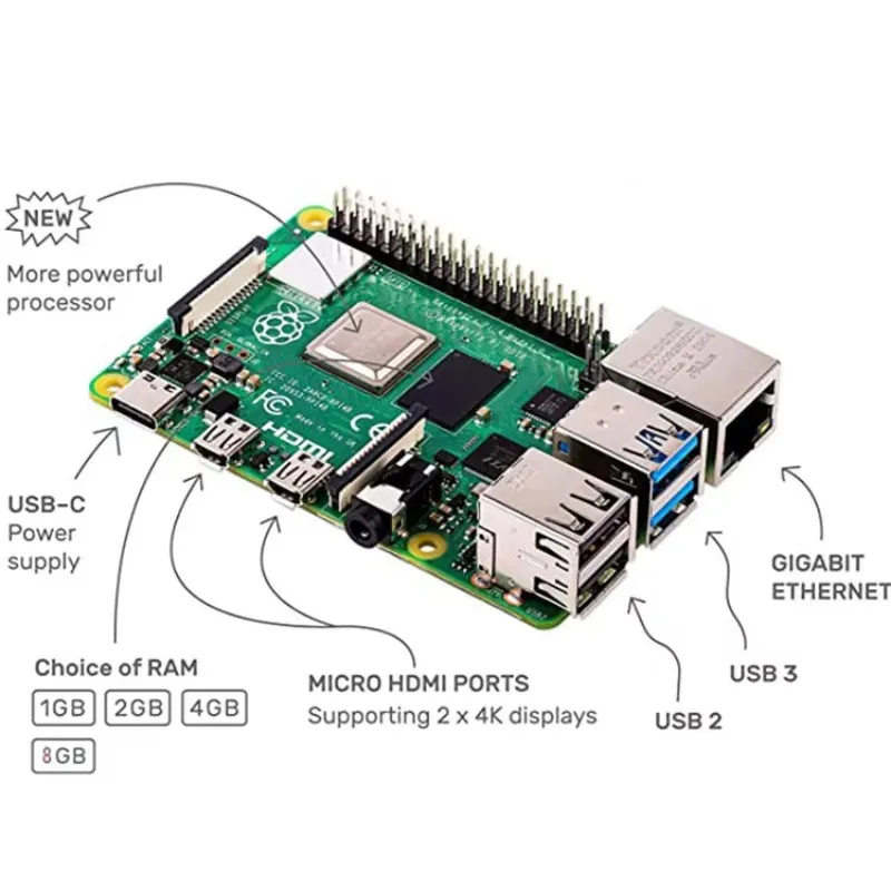 2026 Hot! Lorida Raspberry Pi4 - Raspberry Pi 4 8Gb Ram Kit recension och pris