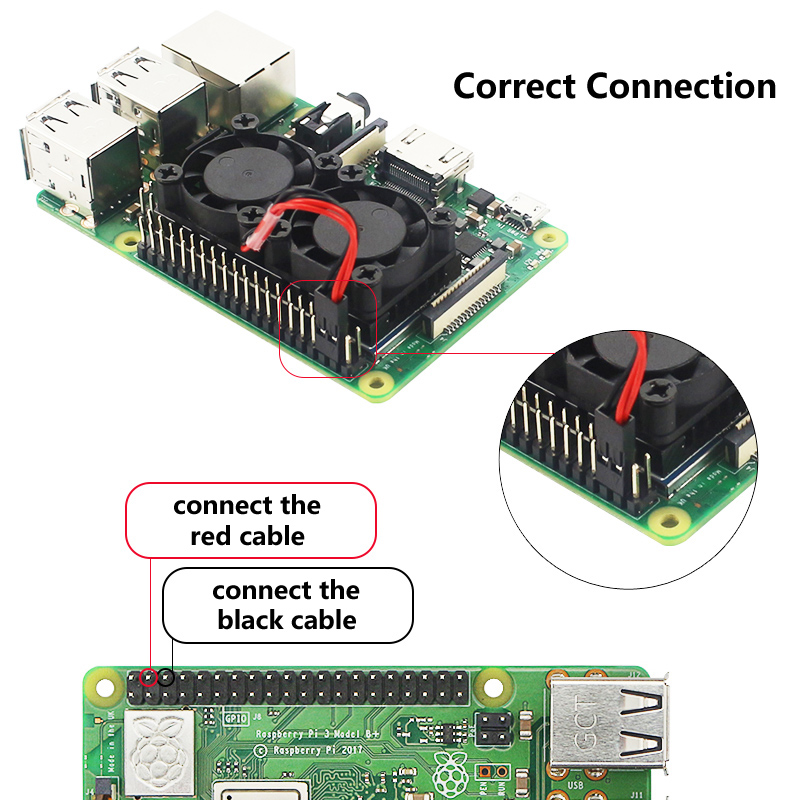 Raspberry Pi 4 Dual Fan with H - Raspberry Pi Water Cooling Kit recension och pris
