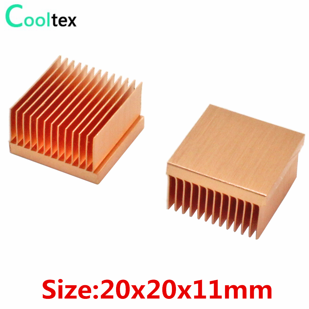 2pcs Pure Copper Heatsink 20x2 - Raspberry Pi Water Cooling Kit recension och pris