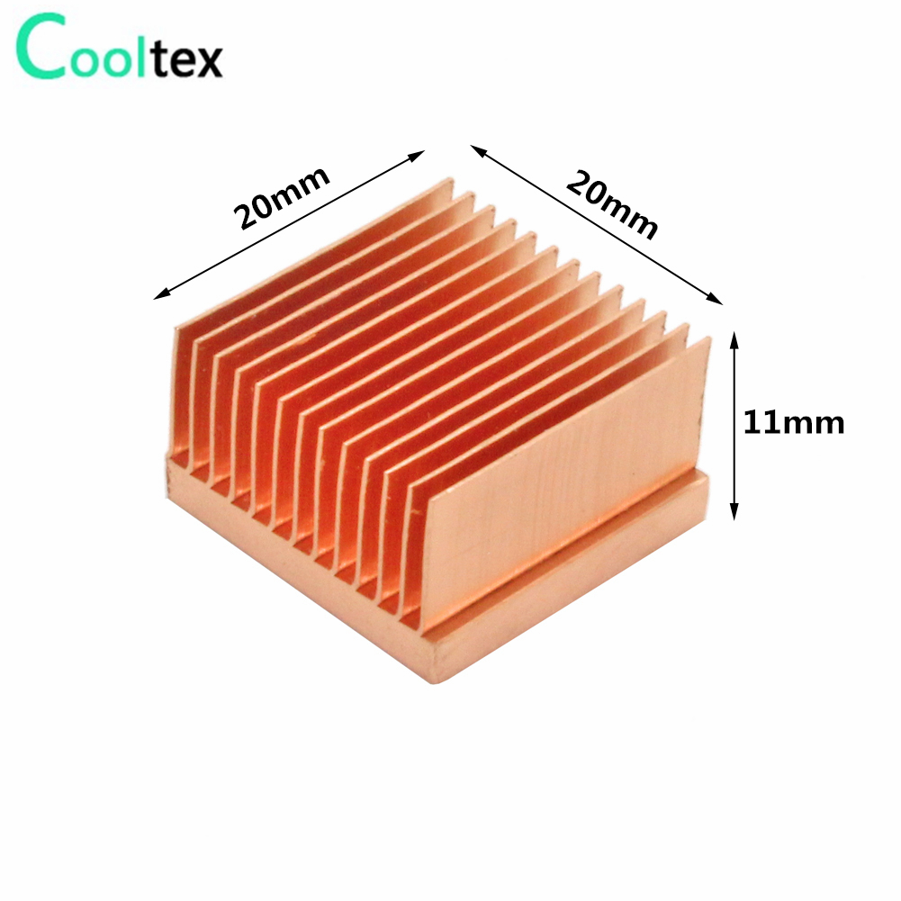 2pcs Pure Copper Heatsink 20x2 - Raspberry Pi Water Cooling Kit recension och pris