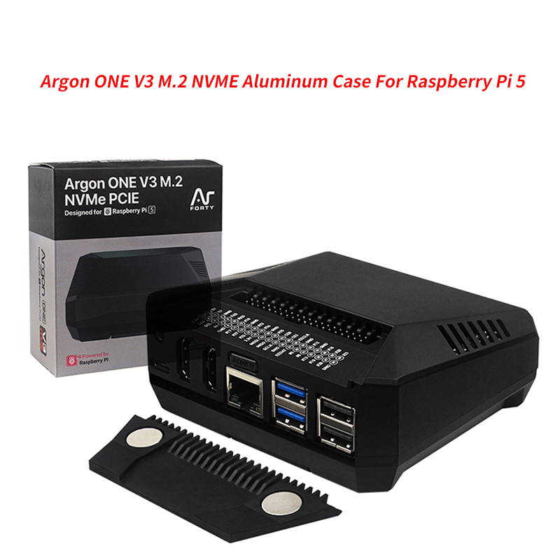 Argon ONE V3 M.2 NVME Case Alu - Argon One V3 M.2 Nvme Case recension och pris