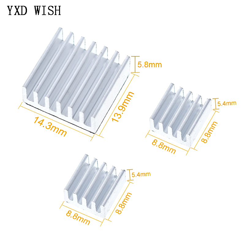 30pcs Aluminum Heat Sink Set A - Raspberry Pi Water Cooling Kit recension och pris