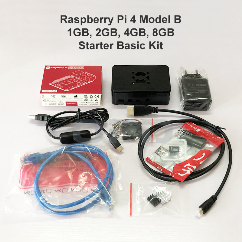 Raspberry Pi 4 Model B 1GB/2GB - Raspberry Pi 4 8Gb Ram Kit recension och pris
