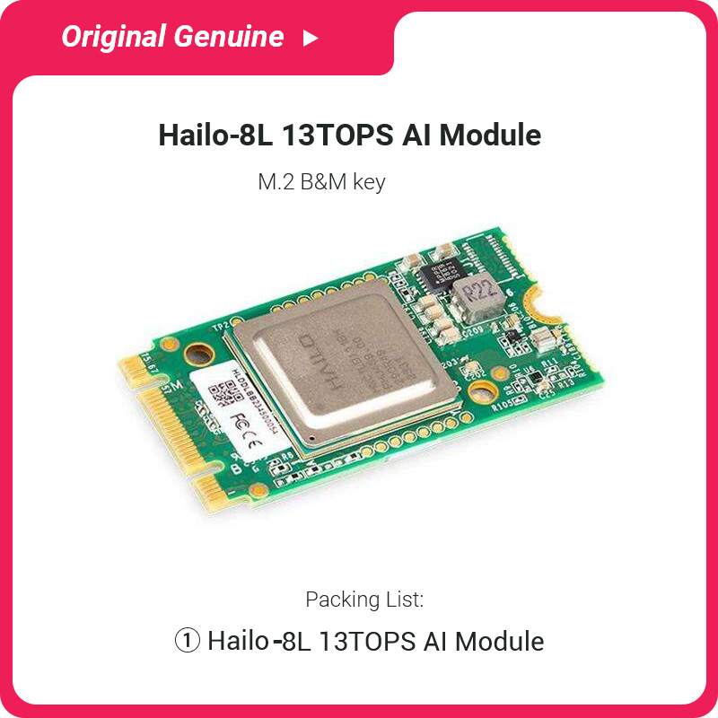 Complete CM5 Tiny Full Kit wit - Raspberry Pi Ai Kit Hailo-8L recension och pris