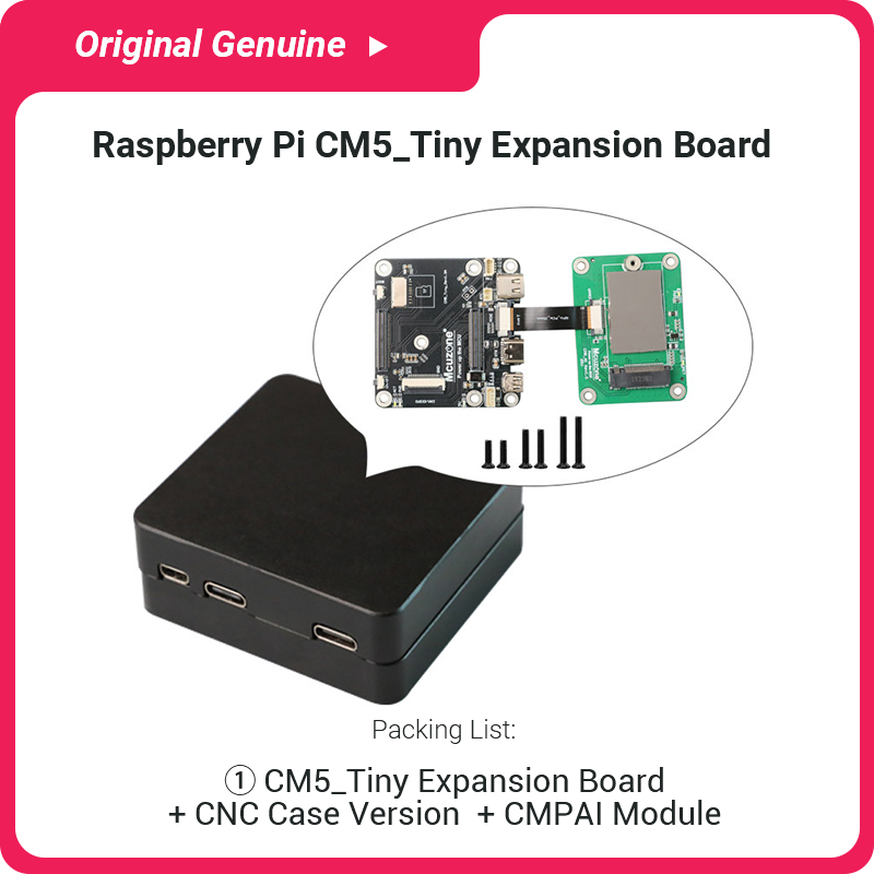 Complete CM5 Tiny Full Kit wit - Raspberry Pi Ai Kit Hailo-8L recension och pris