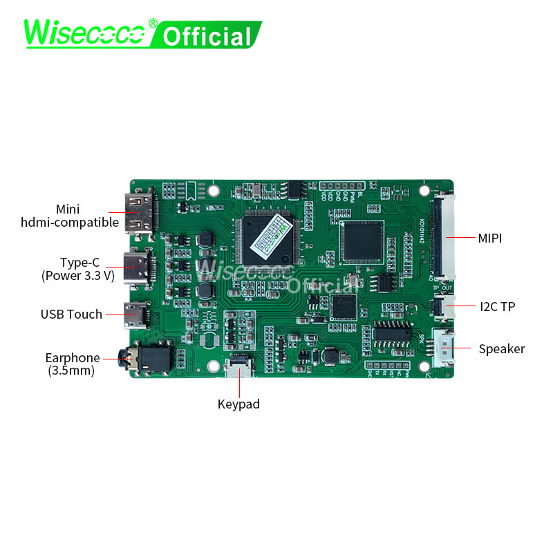 Wisecoco 10.1 Inch Capacitive  - Raspberry Pi 10.1 Inch Capacitive Touch Screen Ips recension och pris