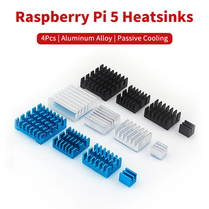 4Pcs Raspberry Pi 5 Heatsinks  - Raspberry Pi Water Cooling Kit recension och pris