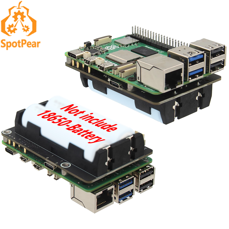 X1200 Raspberry Pi 5 UPS Board - Raspberry Pi Uninterrupted Power Supply Ups 18650 recension och pris