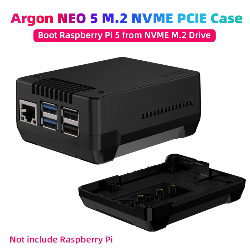 Argon NEO 5 M.2 NVME PCIE Case - Argon One V3 M.2 Nvme Case recension och pris