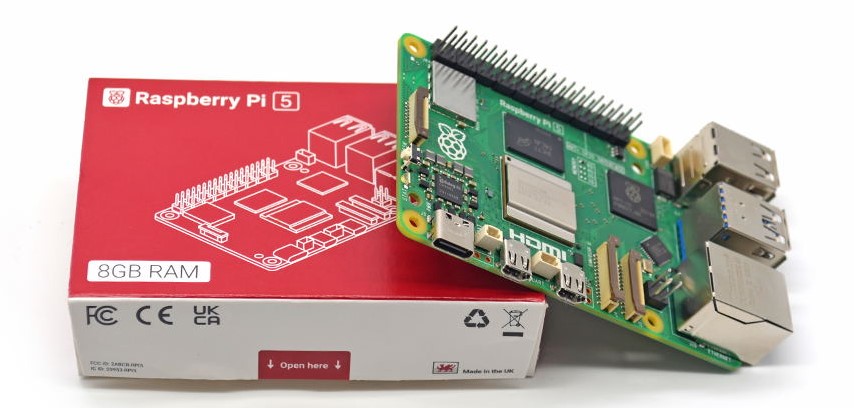 Original New Development Board - Raspberry Pi 5 8Gb Board recension och pris