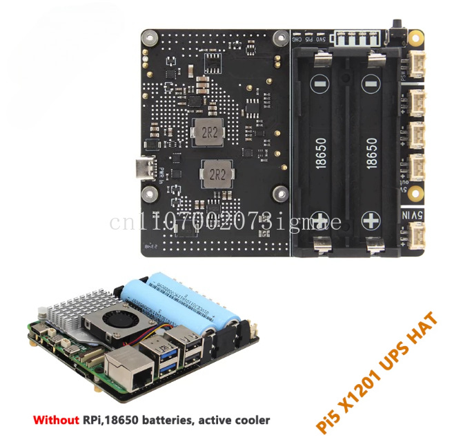 Raspberry Pi 5 X1201 UPS Power - Raspberry Pi Uninterrupted Power Supply Ups 18650 recension och pris