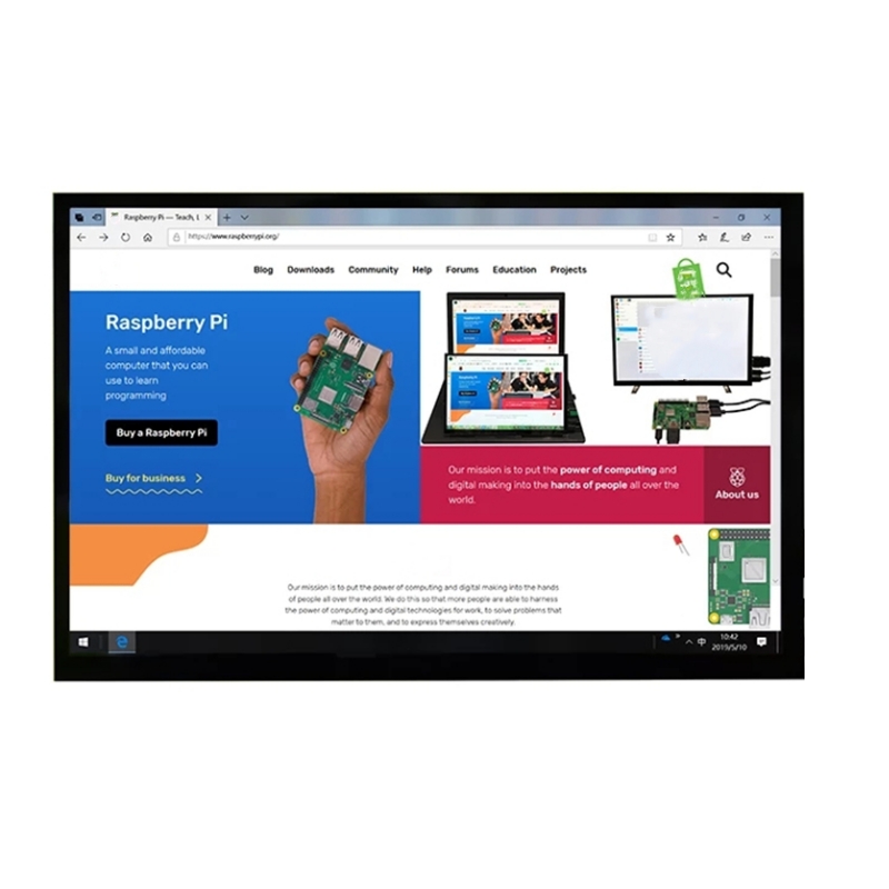 New 10.1 inch 1280x800 IPS LCD - Raspberry Pi 10.1 Inch Capacitive Touch Screen Ips recension och pris