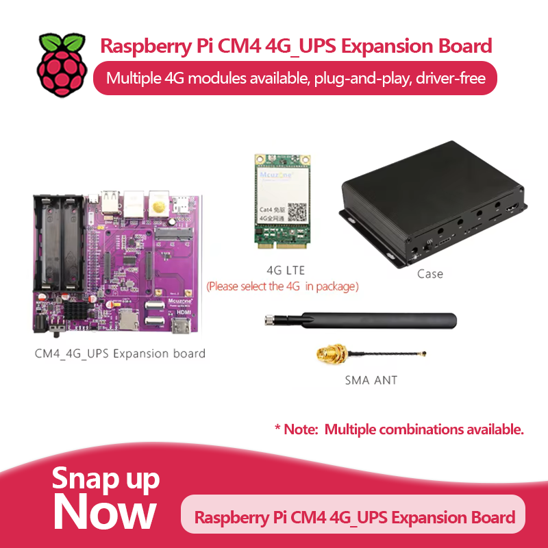 Raspberry Pi CM4 4G_UPS Uninte - Raspberry Pi Uninterrupted Power Supply Ups 18650 recension och pris