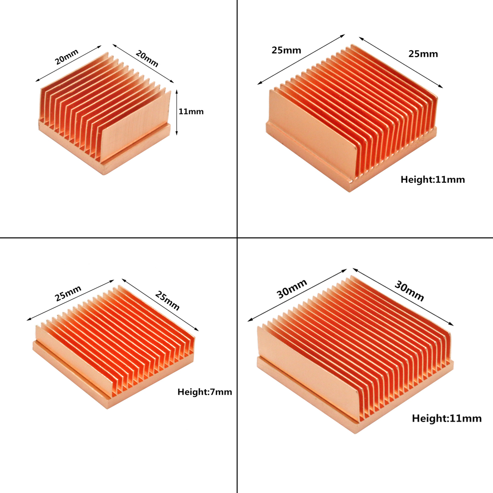 Pure Copper Heatsink DIY Heat  - Raspberry Pi Water Cooling Kit recension och pris
