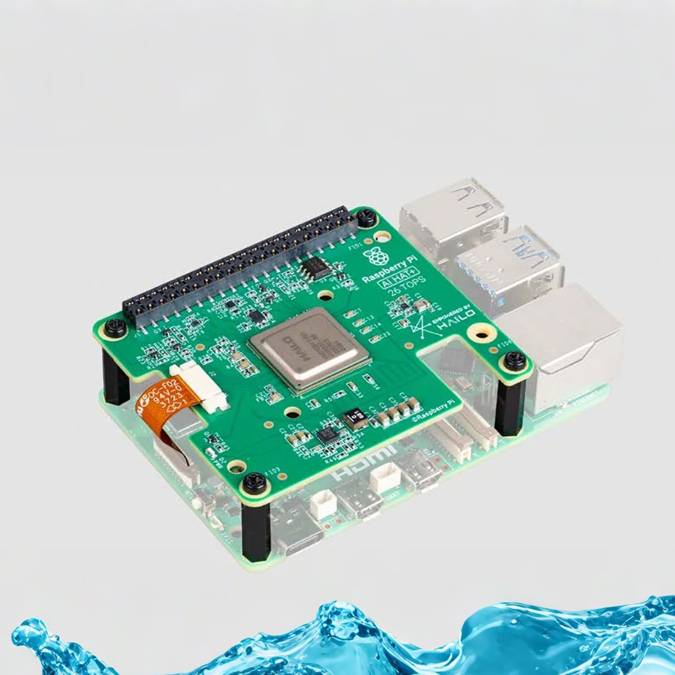 Raspberry Pi Al HAT+ Features  - Raspberry Pi Ai Kit Hailo-8L recension och pris