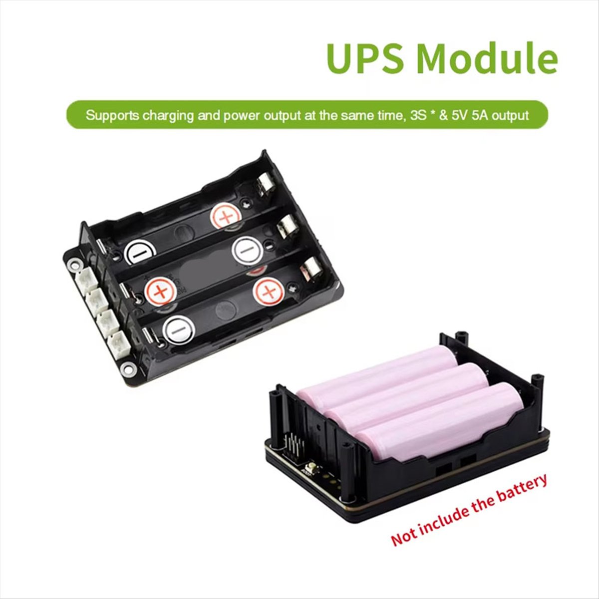 Persevering- For Raspberry Pi  - Raspberry Pi Uninterrupted Power Supply Ups 18650 recension och pris